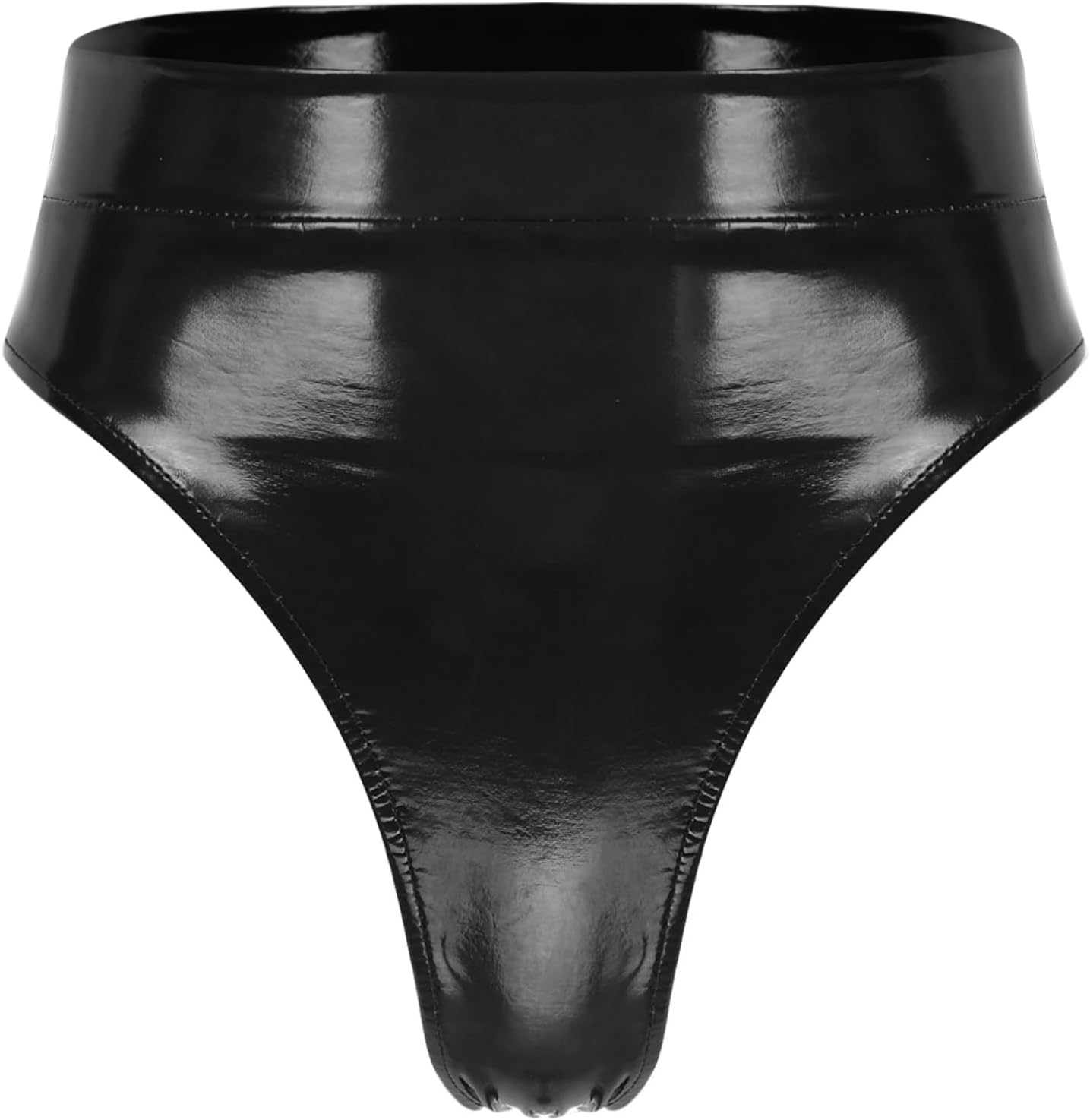 Women's Dance Rave Bottoms High Waisted Booty Shorts Leather Music Festival Party Hot Pants