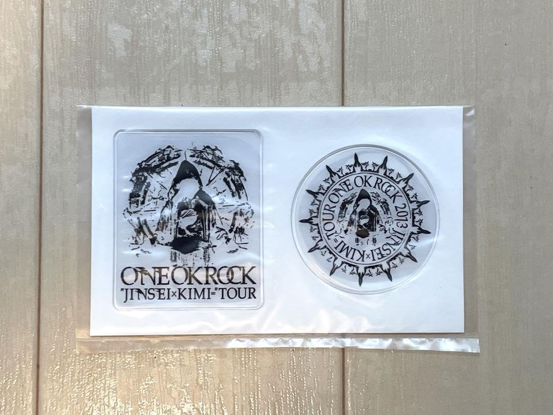 Amazon.co.jp: ONE OK ROCK ワンオク グッズ ステッカー 人生×君