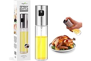 Gourmet Cooking, Simplified: VIGOR PATH Sprayer for Cooking - Stainless Steel, 100ML