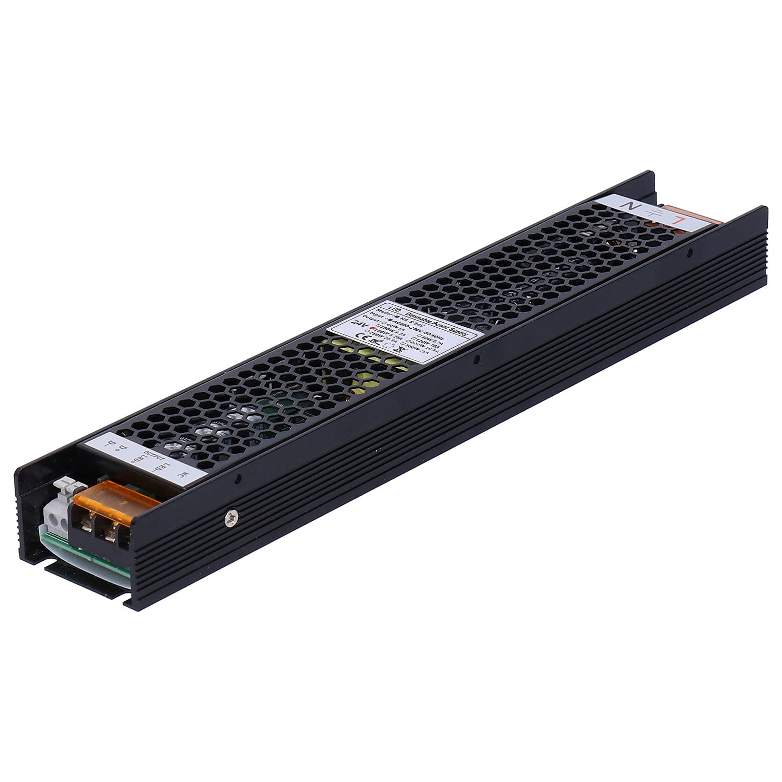 Alimentatore LED Dimmerabile Driver Dimmer LED Trasformatore 150 W PWM Triac Tipo Sottile 0-10 V 1-10 V Senza Sfarfallio con Protezione per Strisce Luminose da Interni (24 6,25 A)