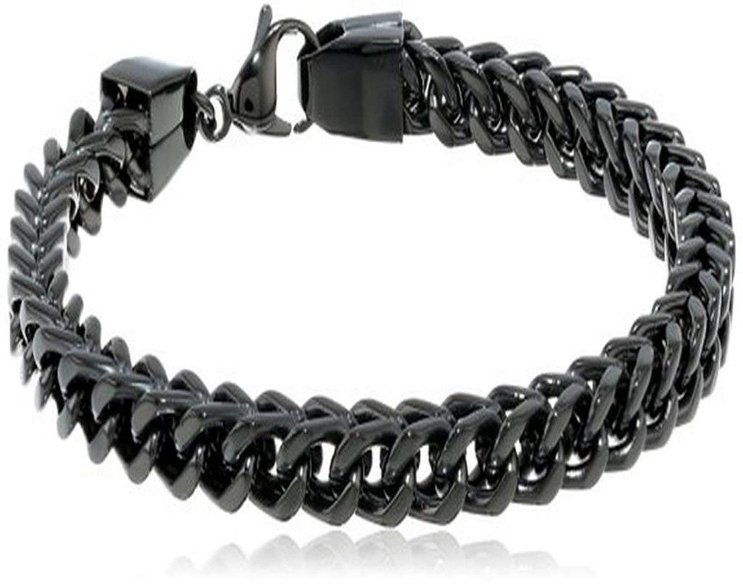 ZIVOM316L Stainless Steel Rhodium Wheat Design Bracelet For Men