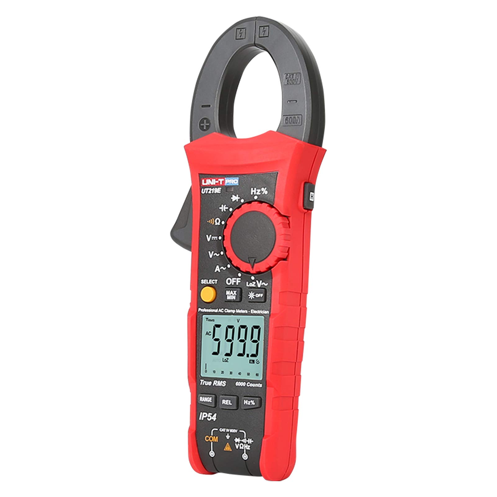 Miernik cęgowy Uni-T PRO UT219E / MIE0300 ekran LCD, True RMS, IP54