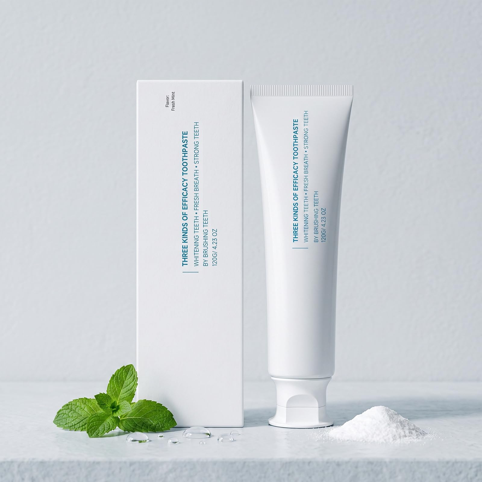 Extra Whitening Toothpaste for Sensitive Teeth, Gentle Daily Oral