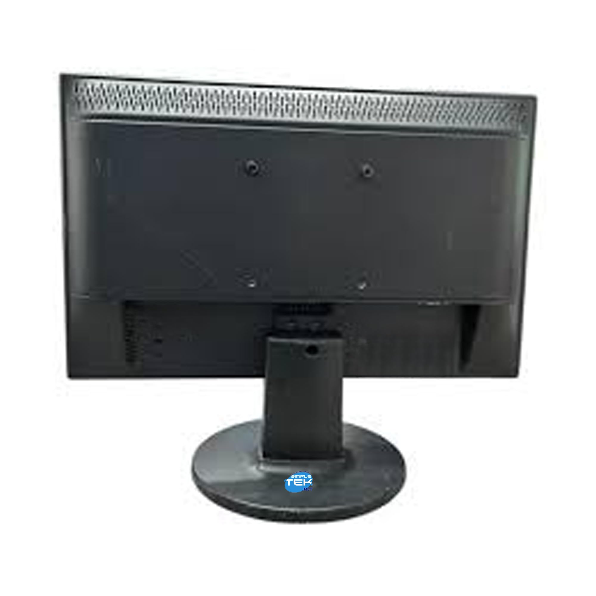SIMPLETEK - Monitor 19" W-LED VGA czarny z podstawą i kablami (odnowiony)