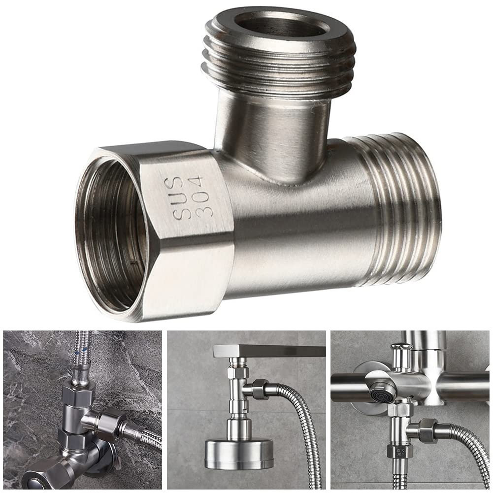 Adaptateur robinet dérivation pour douche et bidet de salle de bain familiale