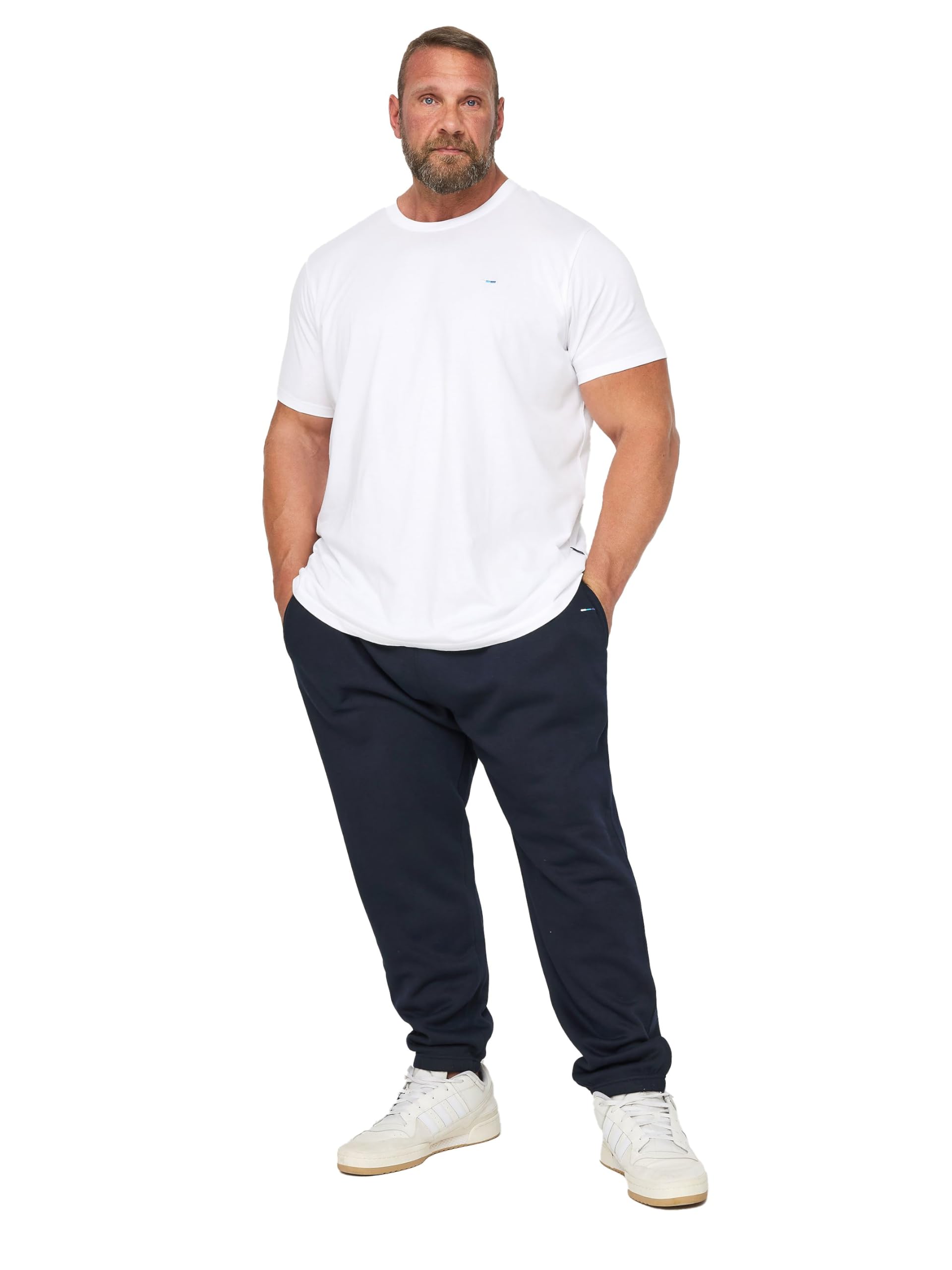 BadRhino Big & Tall Blue Core Joggers - Men's - Plus Size Curve