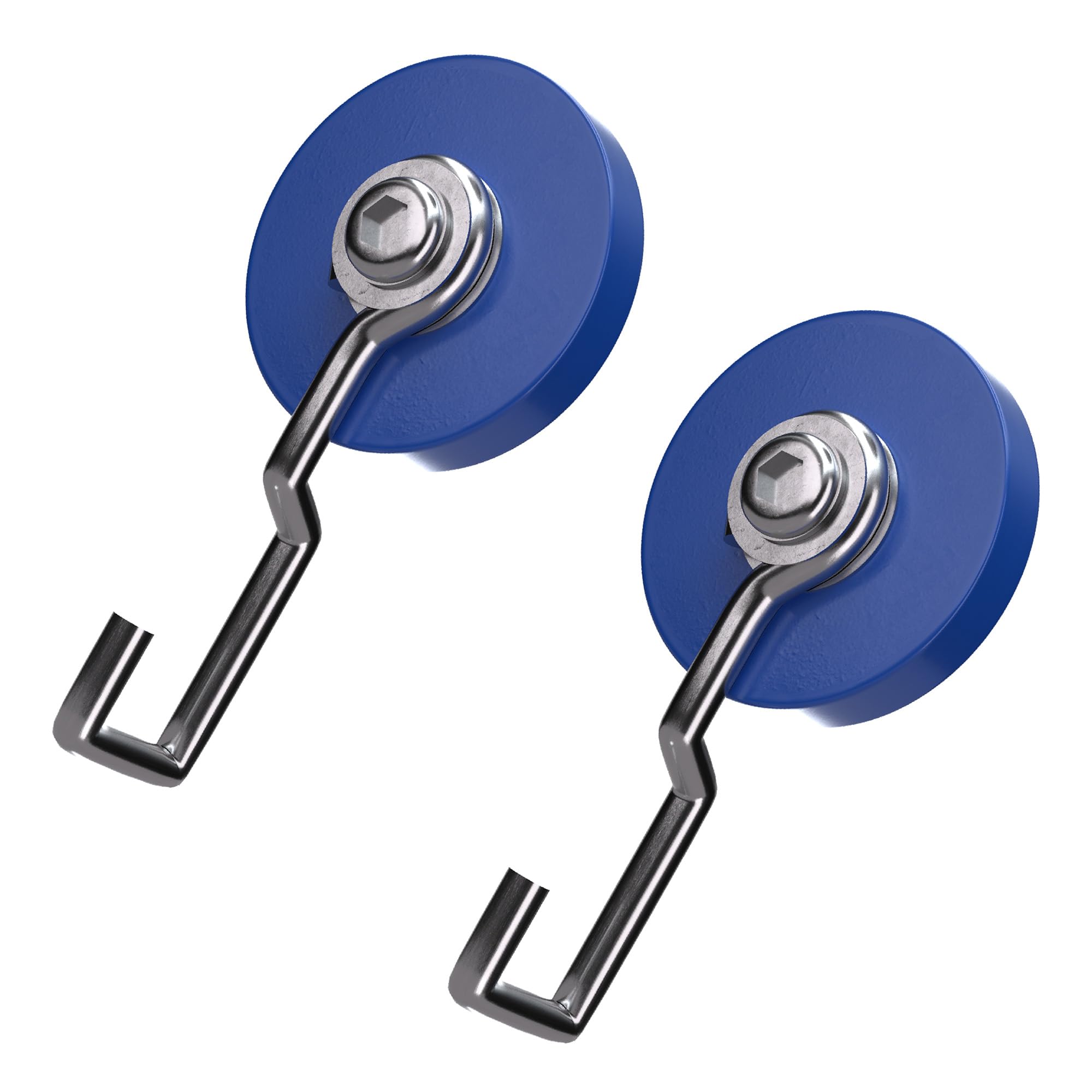 Strong Ceramic Magnetic Hooks - 25 lb Pull -1