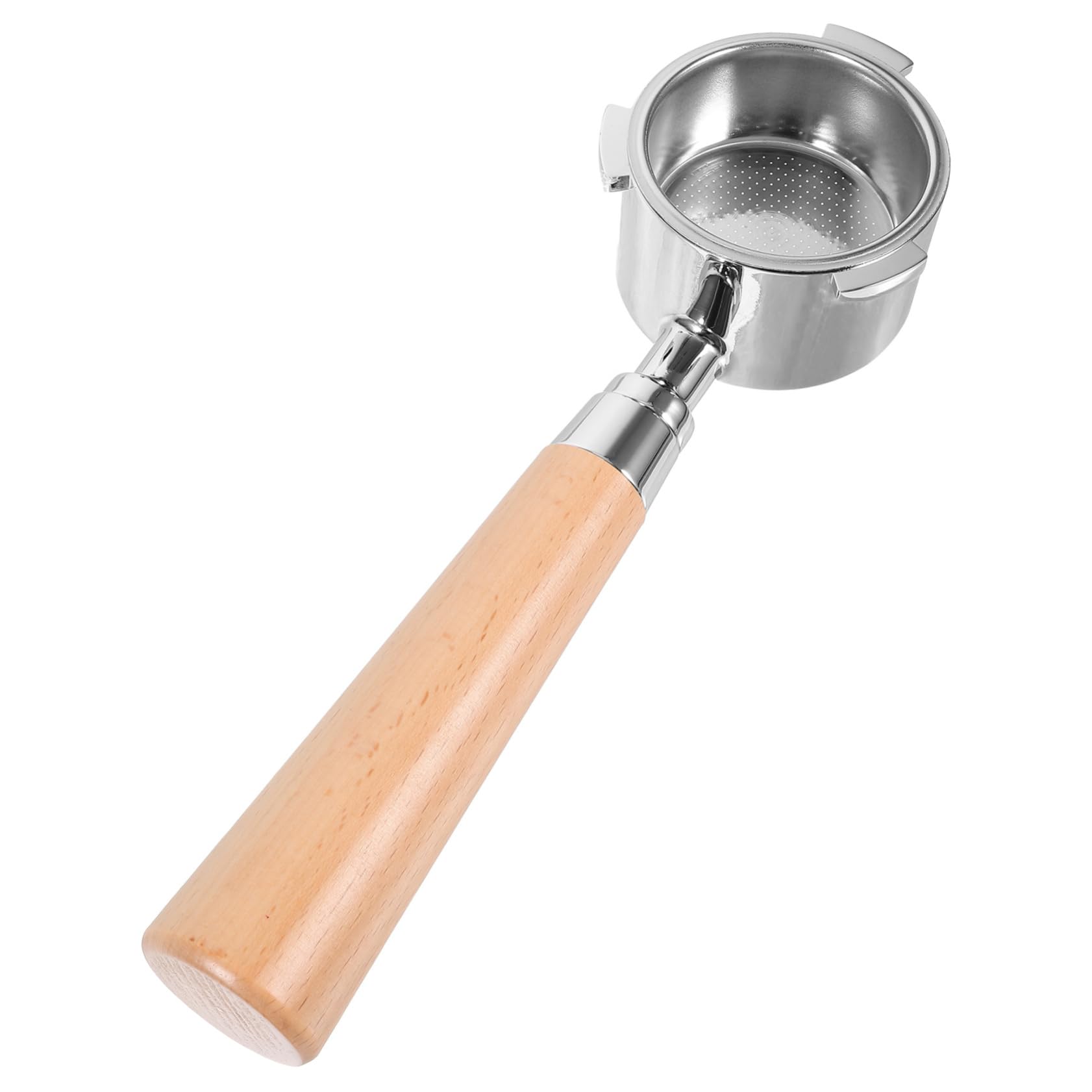 Porte-filtre à expresso COLLBATH en bois pour un remplacement simple