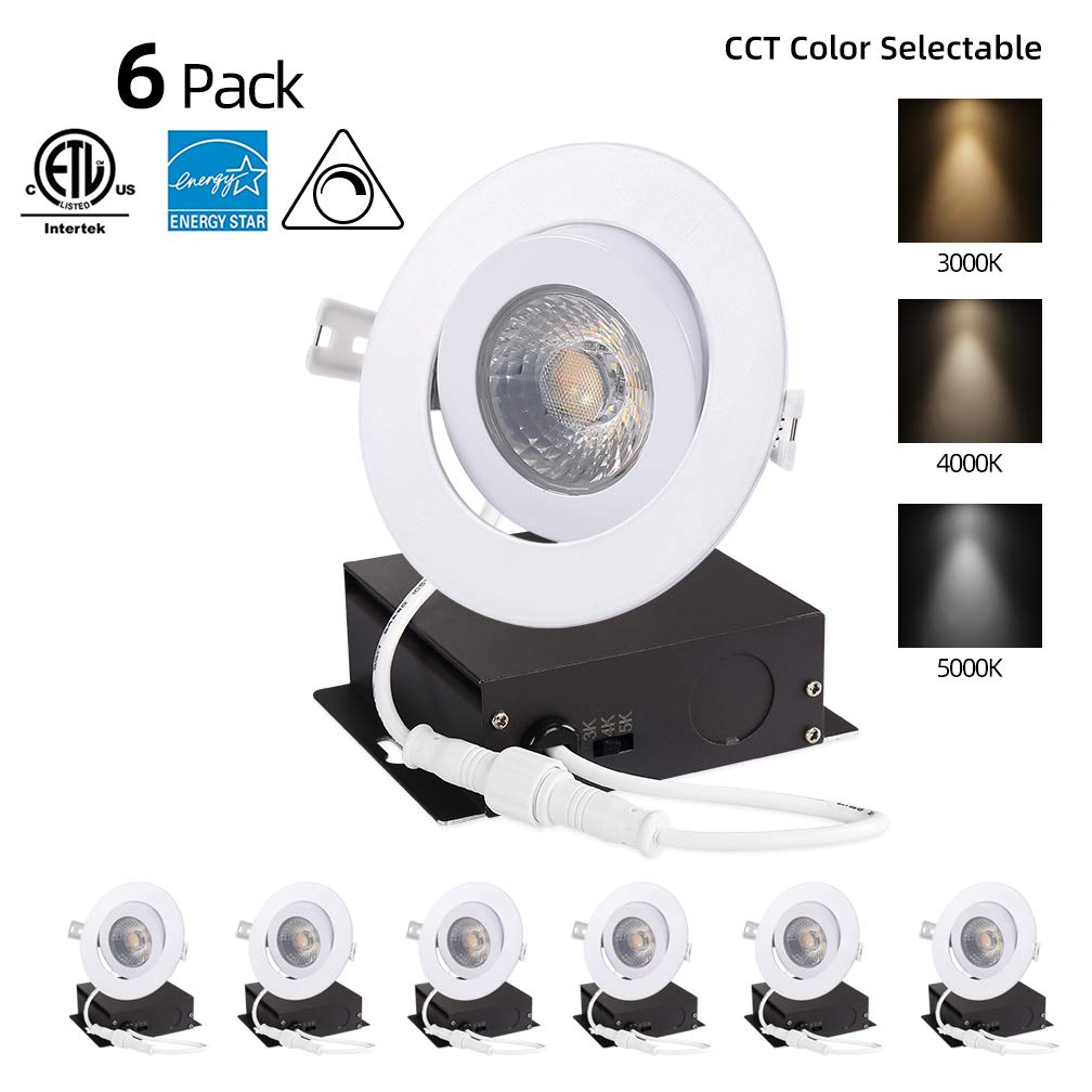 Buy onny 4 Inch Led Recessed Lights UltraThin Adjustable Eyeball