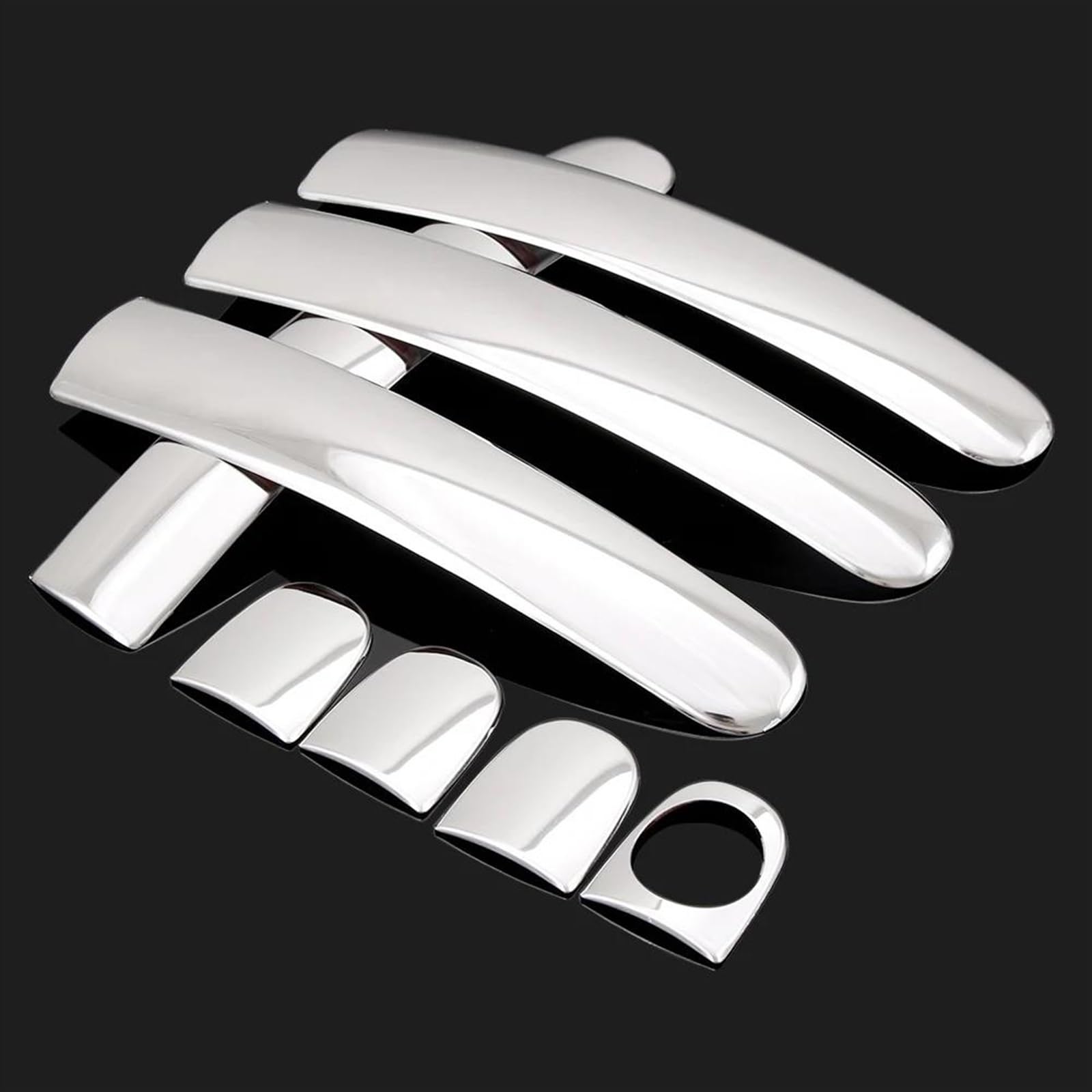SLIMES Car Parts Door Handle Covers with Smart Entry Hole for Jetta MK6 for Polo 9N for Tiguan Touran for Bora Seat for Skoda Protection