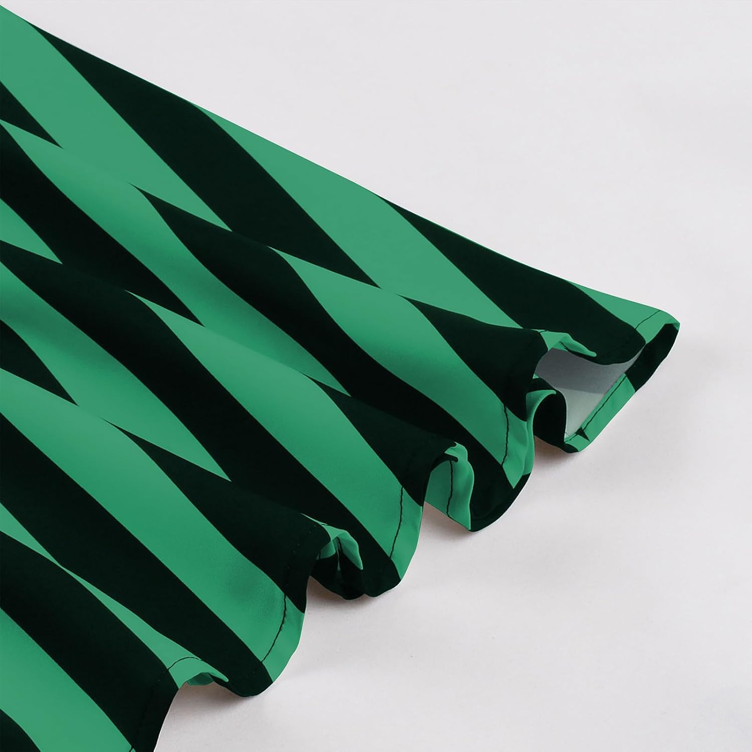 IWEMEK Lapel Collar 50s Vintage Dress for Women 1950s Polka Dot Retro Cocktail Swing Dress with Belt Audrey Hepburn Dresses - Image 5