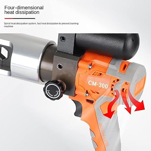 Miniatura 4 de Alicates de prensado hidráulicos recargables de 16-300 mm,Engarzadora de alambre hidráulico eléctrica,128tv16800h batería de litio herramienta de