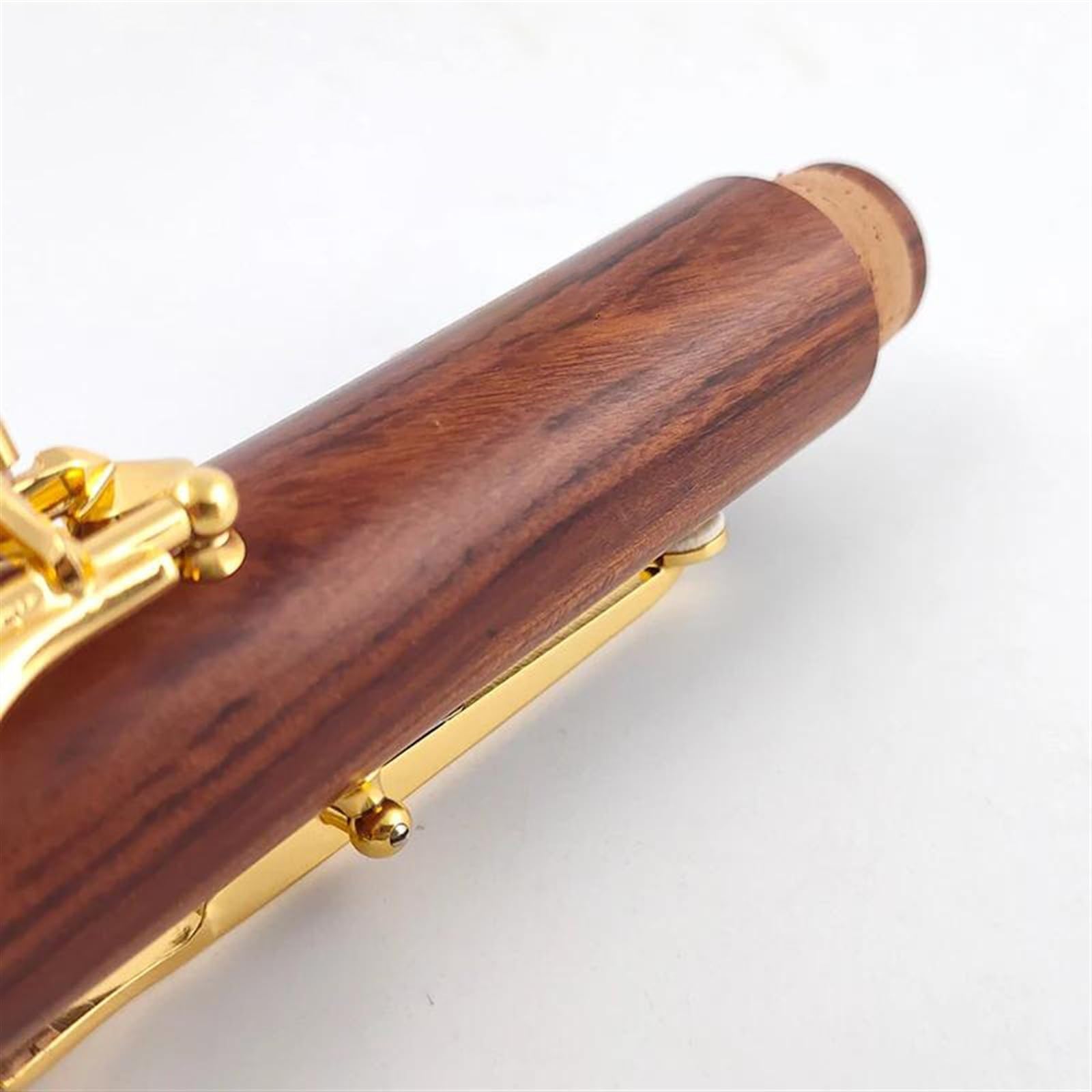 Corpo In Sequoia A 17 Tasti Chiavi Placcate In Oro Clarinetto A Tono Con Custodia E Accessori Clarinetto per Principianti