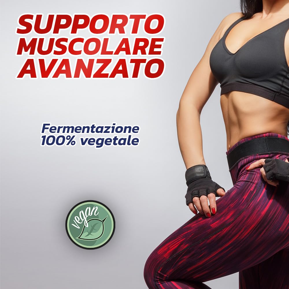 PROLABS – Glutammina in Polvere Solubile GLUTAMINE PURE, Integratore 100% Vegan Purissimo per Recupero, Rigenerazione e Mantenimento Massa Muscolare - Integratori Post Workout, Gusto Neutro, 500gr