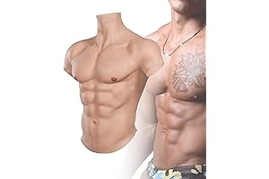 Realistic Silicone Muscle Suit Men for Cosplay Halloween Transgender