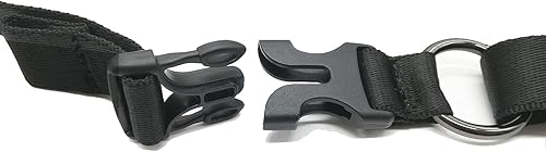 Miniatura 6 de Xinlinke Arnés de saxofón correa para saxofón sin estrés en el cuello, suave hombro acolchado para clarinete alto tenor barítono, tamaño grande