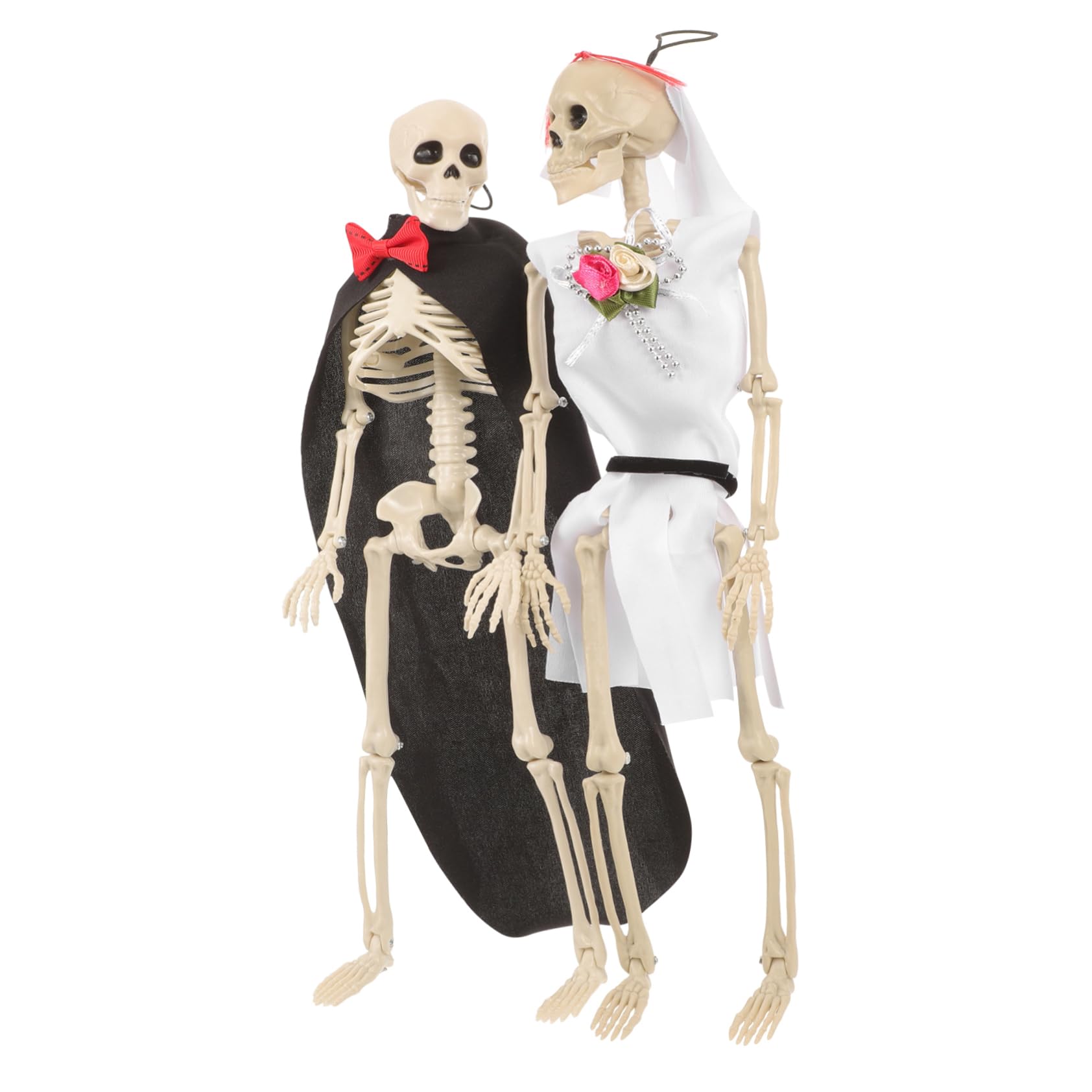 SUPVOX 5 Set Scheletro Di Halloween Arredamento Tavolo Scheletro Oggetti Di Scena Della Casa Stregata Halloween Party Scheletri Halloween Scheletro Di Simulazione Plastica 2 Pezzi * 5