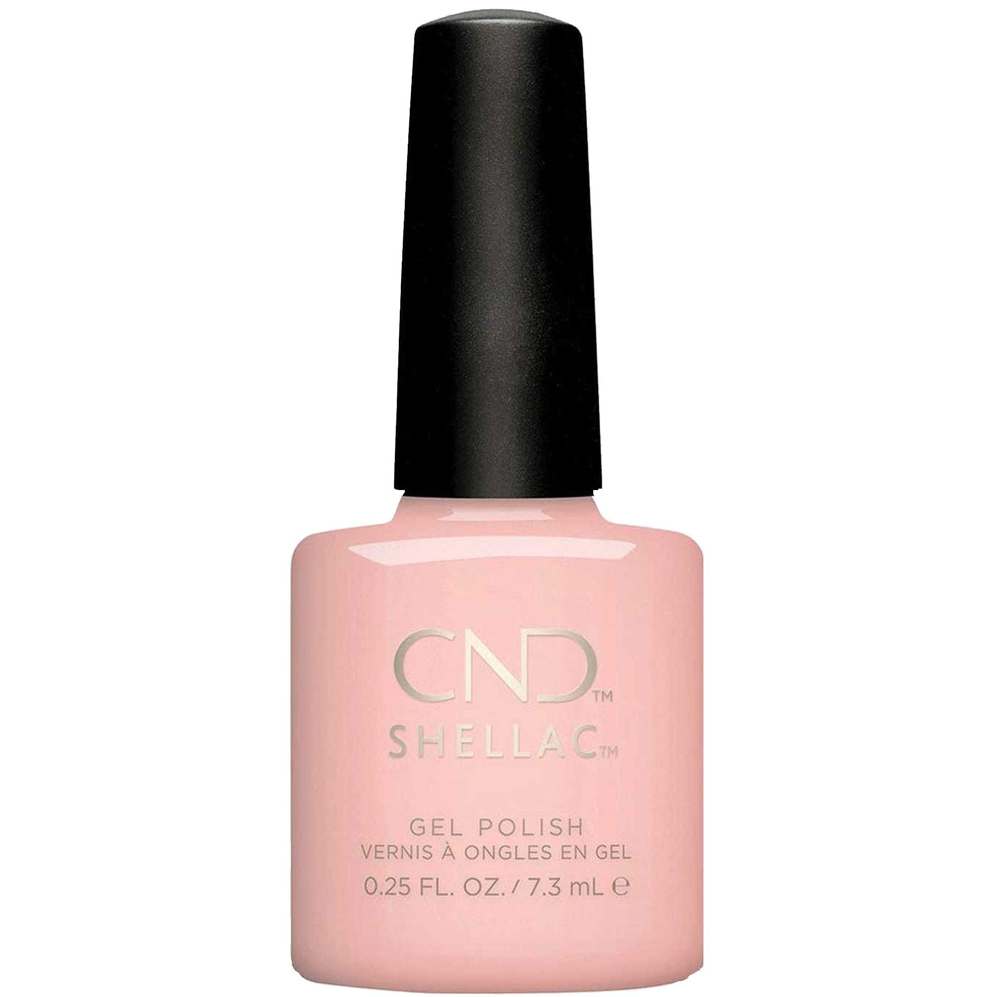 CND Shellac gel Polish. Uncovered color. (Nude Collection)
