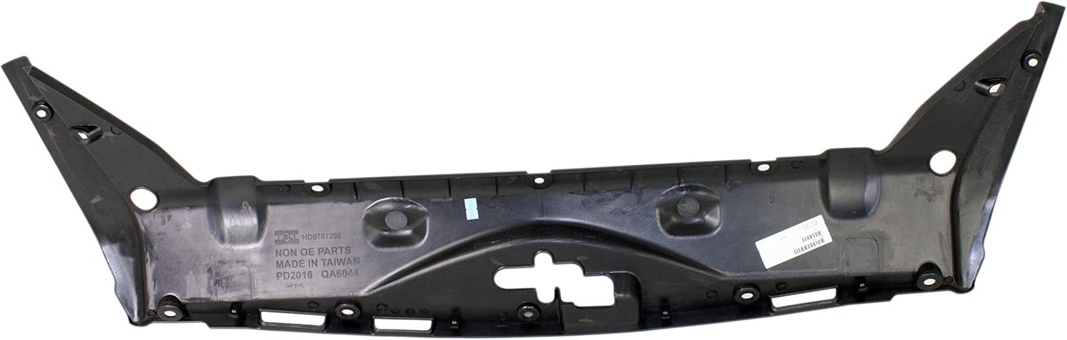 Evan Fischer Radiator Support Cover Compatible with 2003-2007 Honda Accord Grille upper cover - HO1207101
