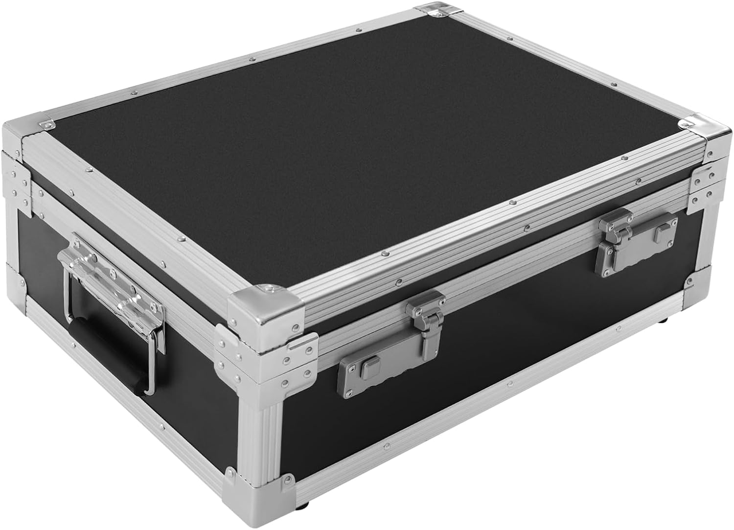 Attache Case with Lock, Aluminum Briefcase for Men or Women With Handle, Portable Locking Storage Totes for Precision Instruments & Valuable Equipment