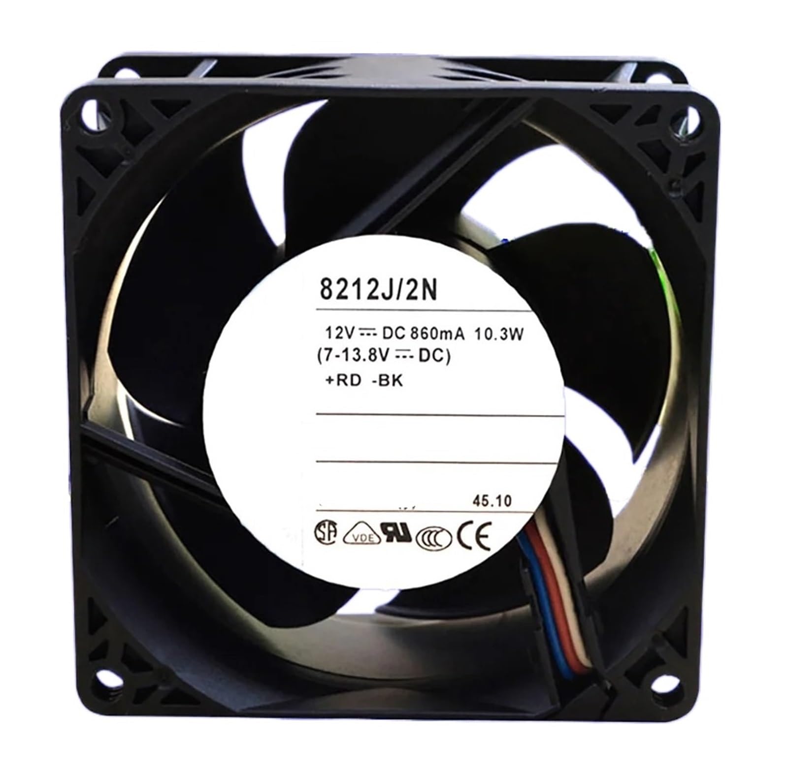TSCFHGQI 8212J/2N 12VDC 4WIRES 10.3W 8038 80 * 80 * 38 mm Cooling Fan