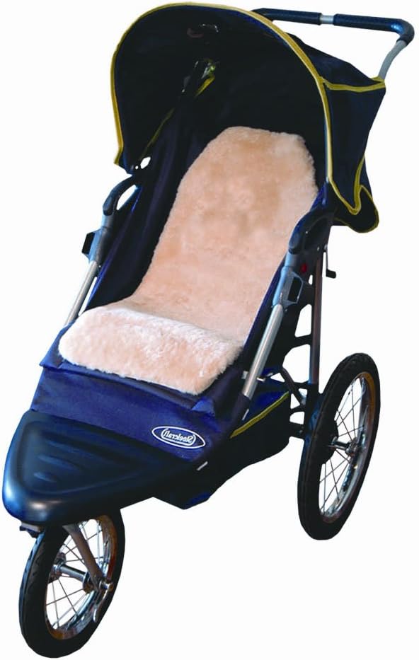 Shorn Sheepskin Stroller Insert Stroller Liner for Baby