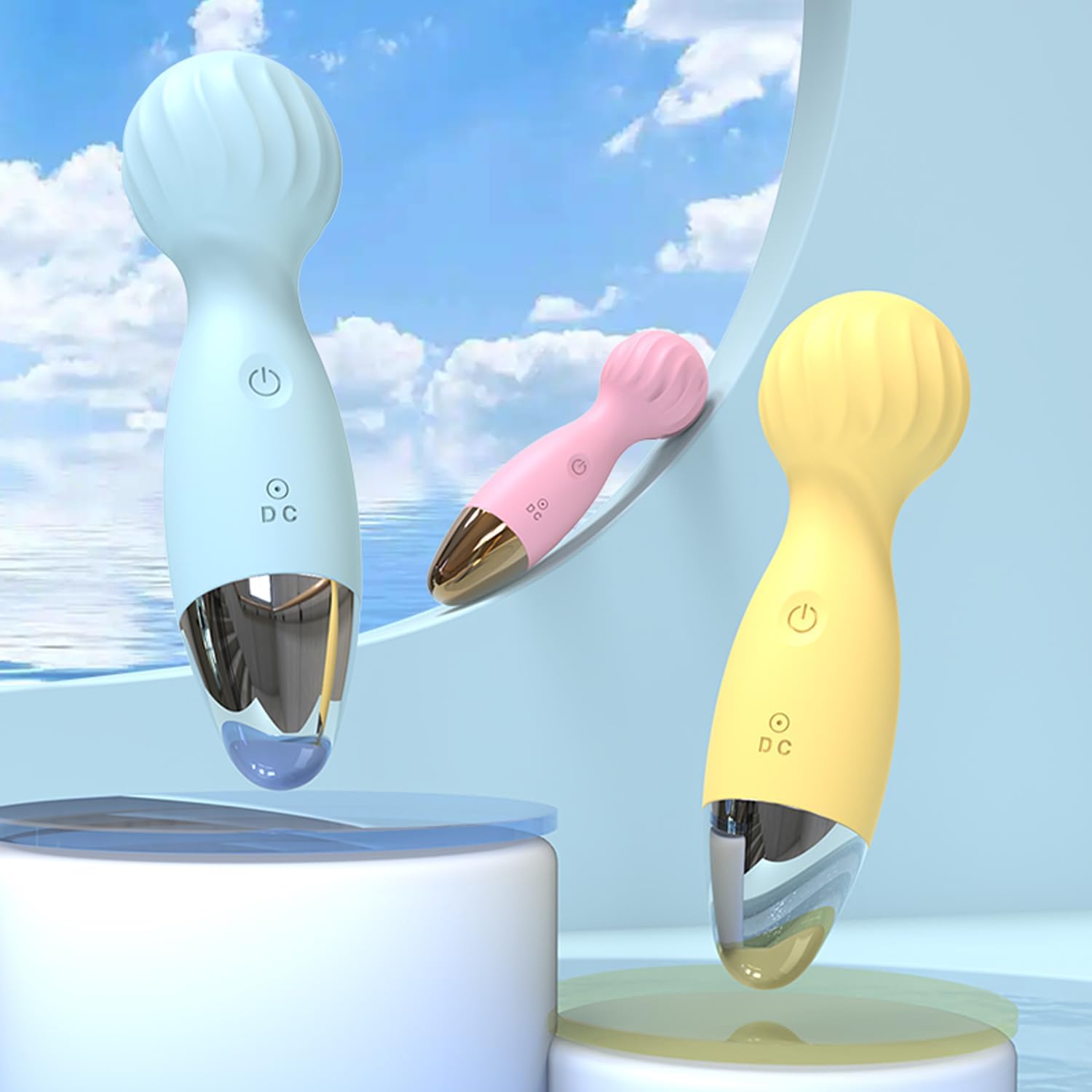 VibeHeat Handheld Deep Tissue Massager, 12 Vibration Modes, Portable Rechargeable Muscle Relaxation Device for Neck, Back, Shoulder & Leg Relief, 500mAh Waterproof Design - Image 4