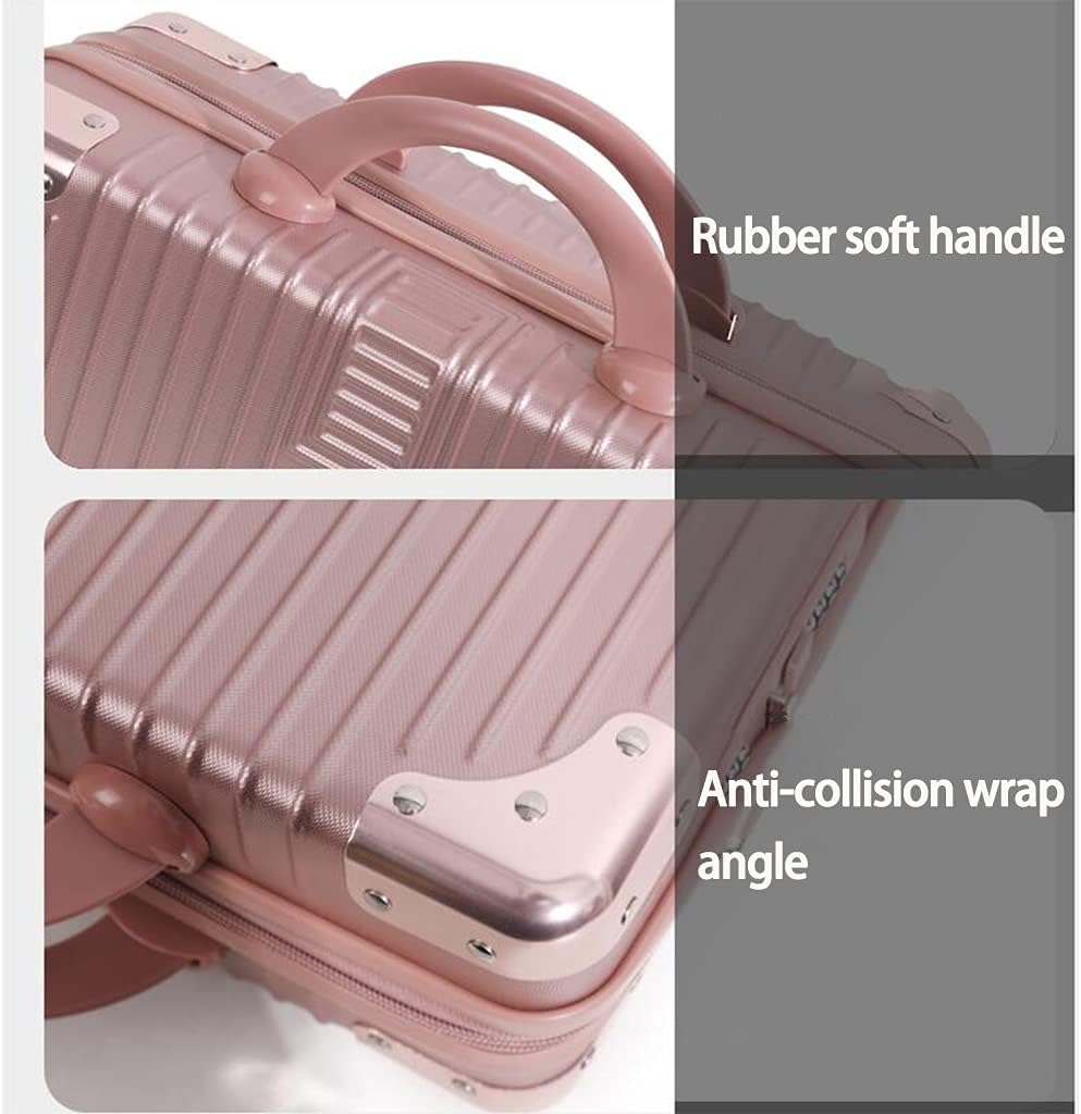 File Organizer Bags, Travel Document Organizer, Safe Accessories, Document Safe Portable Travel Home Organizer Bag for Laptop, Files, Certificates, Gifts for Him, Black (Color : Rose Gold)