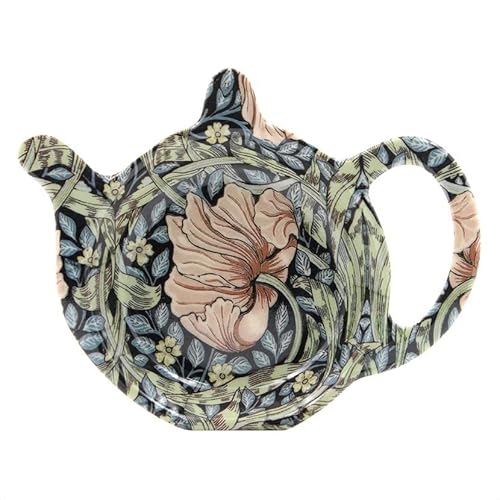 The Leonardo Collection LP94865 William Morris Pimpernel Blush Tea Bag Tidy