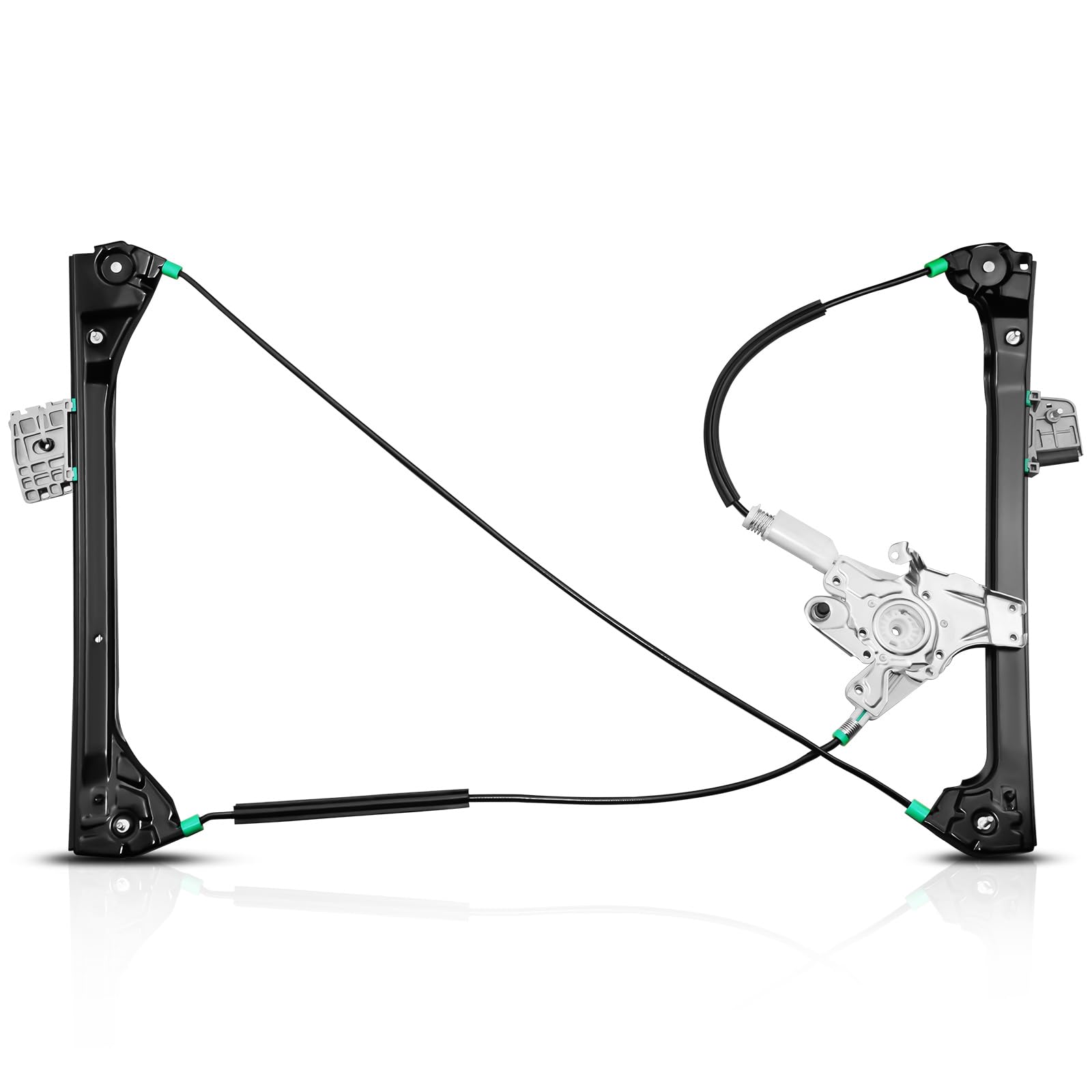 A-Premium Power Window Regulator without Motor Replacement for BMW E46 323Ci 325Ci 328Ci 330Ci M3 2000-2006 (Coupe Convertible Only) Front Right Passenger Side
