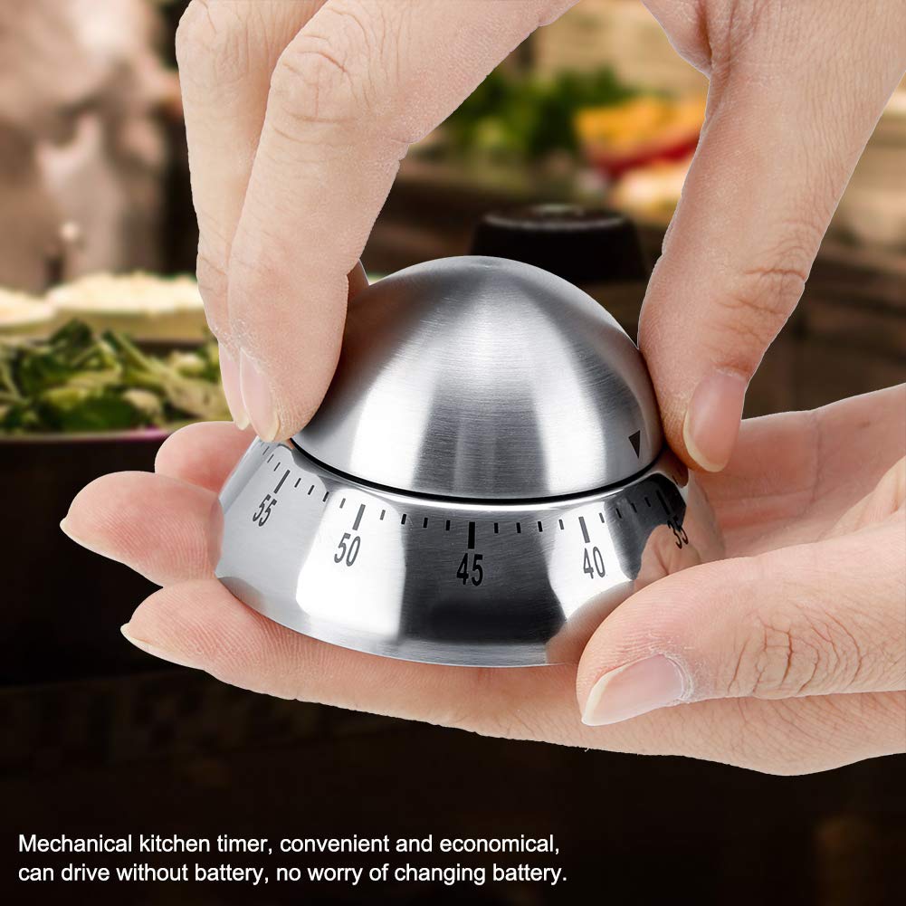 Inicio Cocina Acero Inoxidable Temporizador Mecánico Tiempo de horneado Recordatorio Despertador