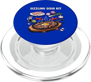 Sizzling Sisig Kit Filipino Food Cuisine Dishes PopSockets PopGrip for MagSafe