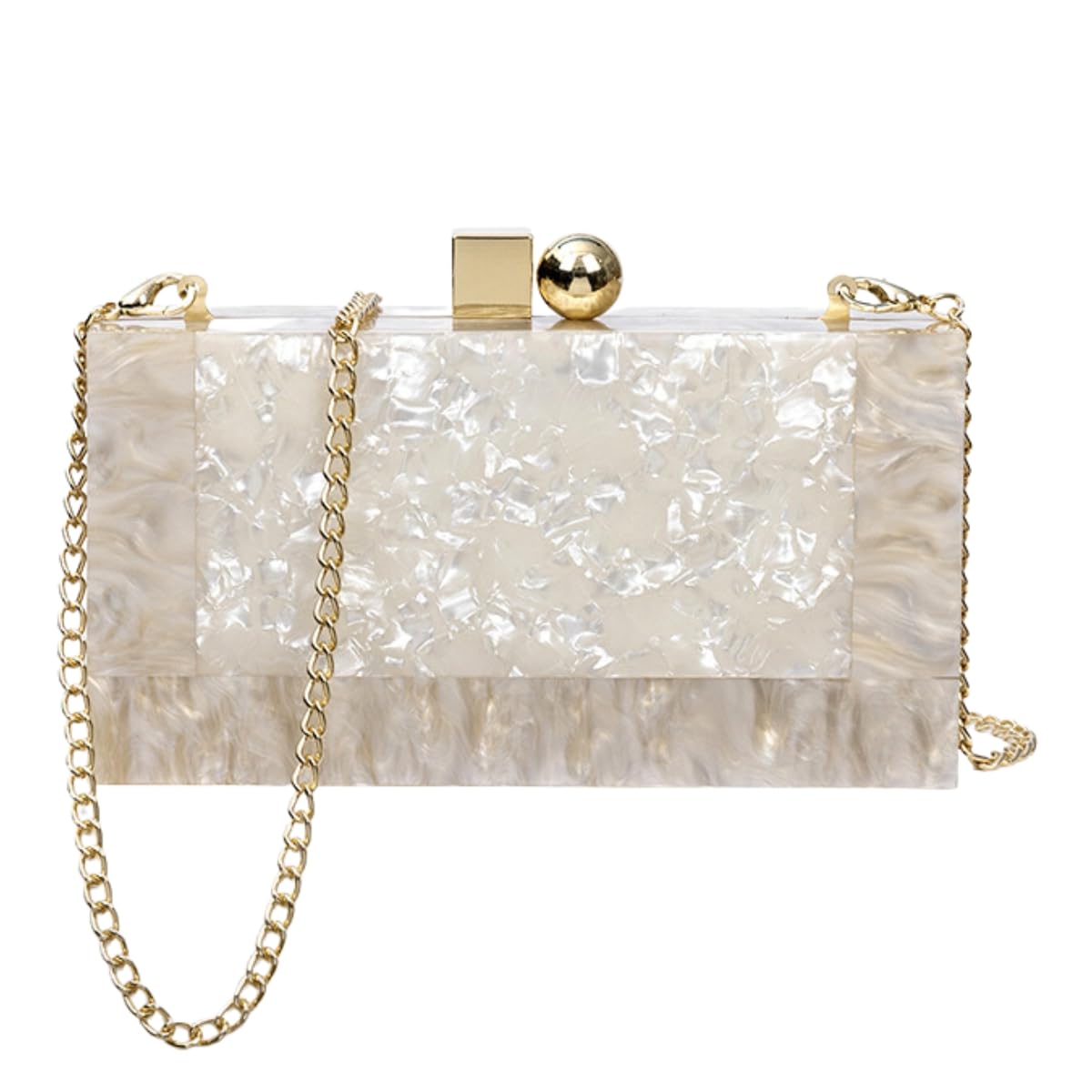 Newphoria P37 white Purse Women Fashion Stylish Handbags, Banquet clutch for Girls (B0CLD8W28P) Amazon Price History, Amazon Price Tracker