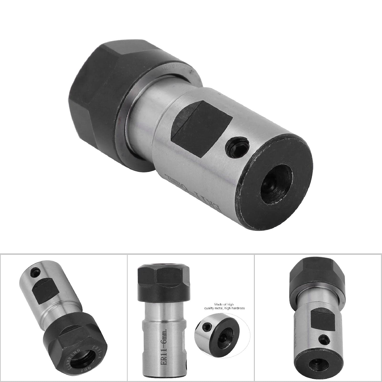 C16-ER11-35L uchwyt do frezowania pręta przedłużającego CNC, tuleja zaciskowa z prostym chwytem do obróbki głębokich otworów (6 mm), reduktory i słupki