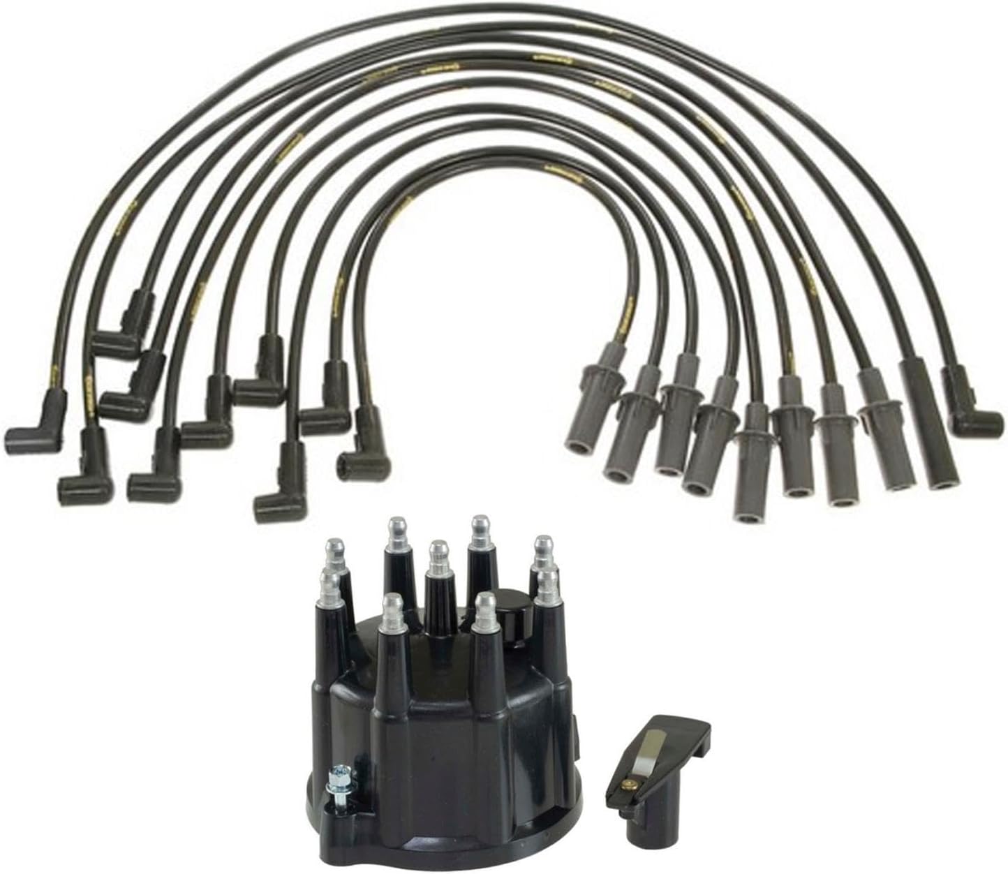 94-03 Replacement Part for Dodge Ram Pick Up & Van 5.2L 5.9L Spark Plug Wire Set Dist Cap & Rotor