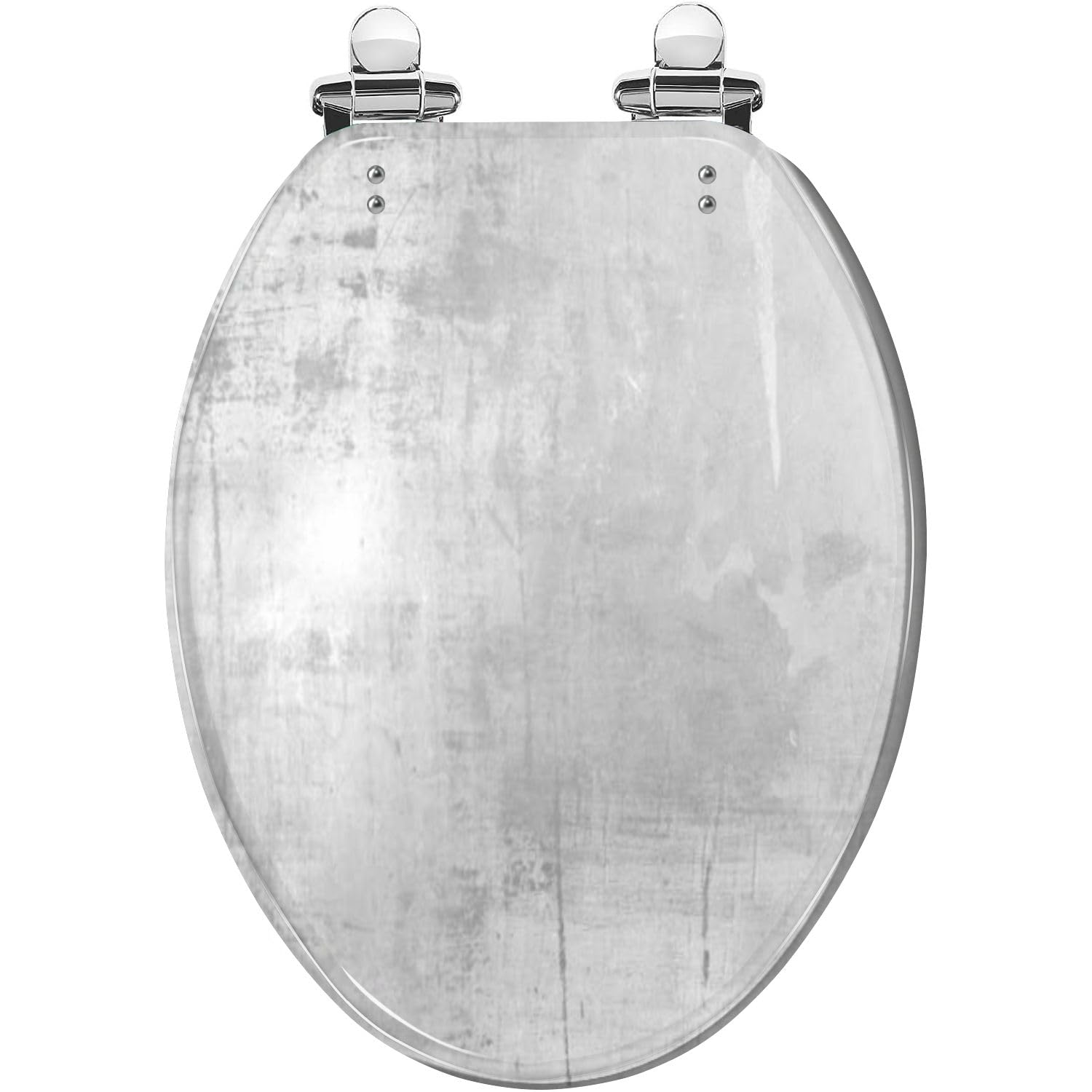 Tazyyzuu Multi2 Bright Yellow Elongated Toilet Seat Slow Close Quick-Release Hinges Easy To Clean(Multi2)