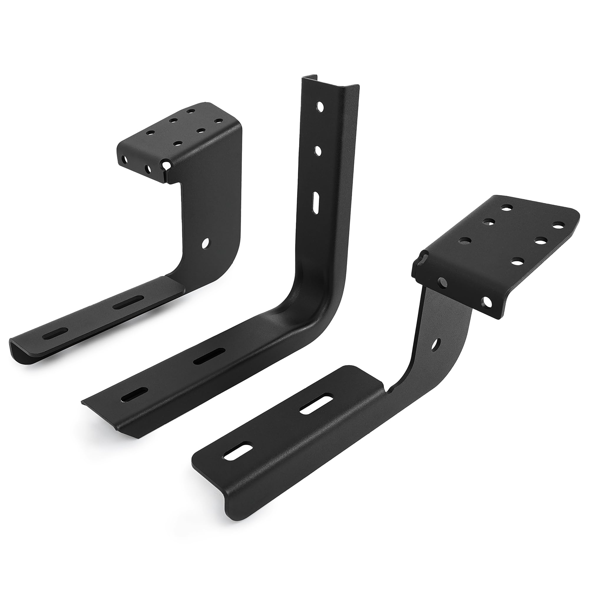 HECASA Running Board Bracket Compatible with 2014-2023 Ram Promaster 1500 2500 3500 Side Step Grip Step Mounting Brackets Passenger Side