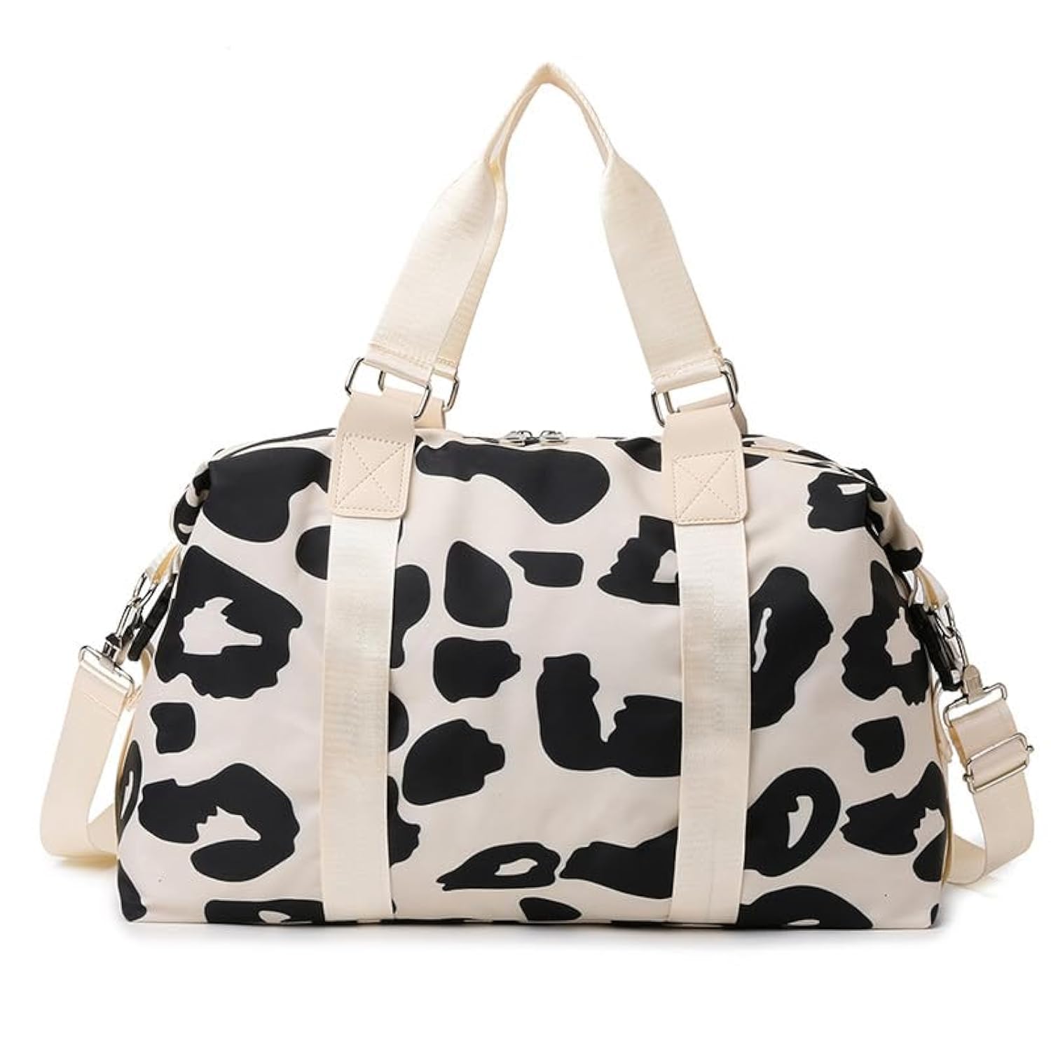 HATAMOTO Weekender Duffel Sport Gym Bag Overnight Travel duffle Bags with Wet Pocket TB2301A Black