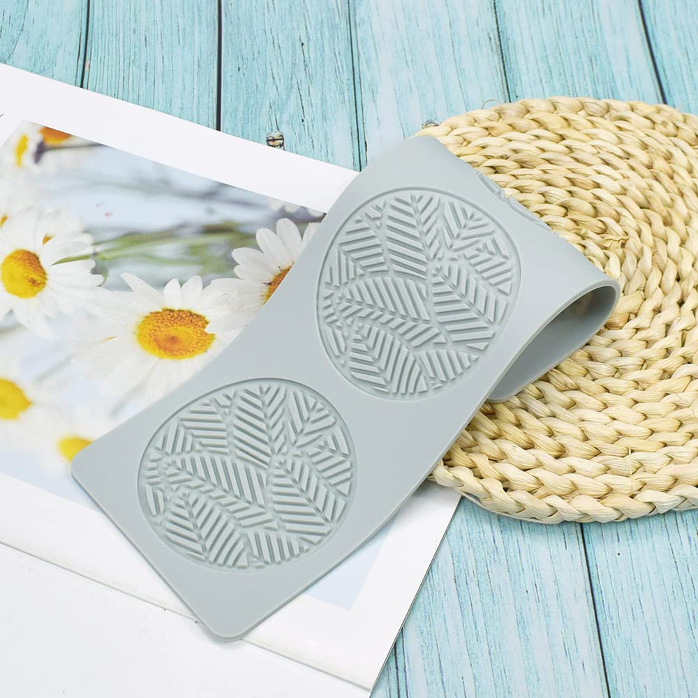 Moule D'empreinte Artisanale De Sucre Décoration De Cuisine Moleculaire De Gateau Comestible 3 Trous Forme De Fleur Ronde Vendos85