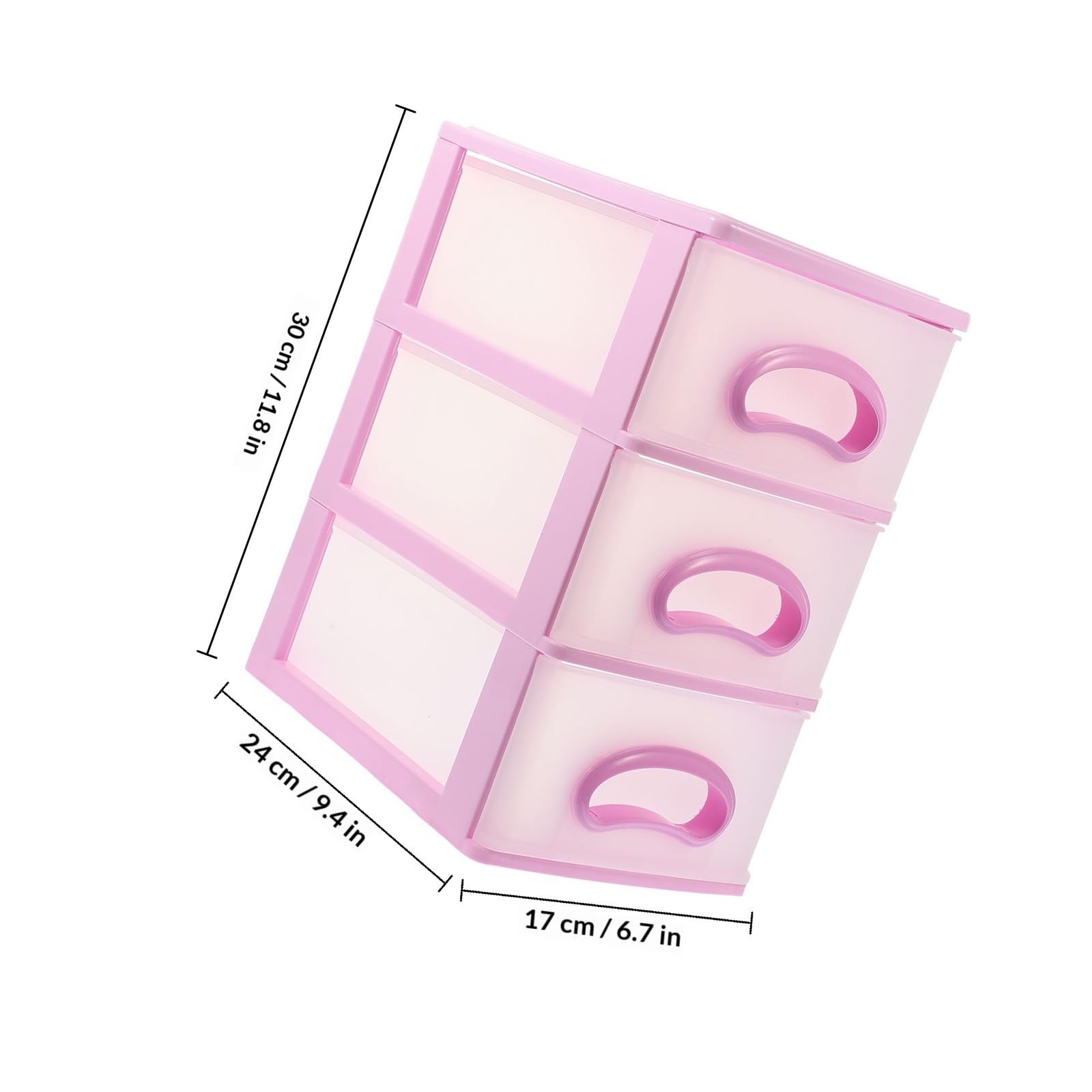 Abaodam Mehrschichtige Transparente Aufbewahrungsbox mit Feiner Verarbeitung und Praktischem Organizer aus Kunststoff im Schubladenstil für Toiletten und Powder Rooms