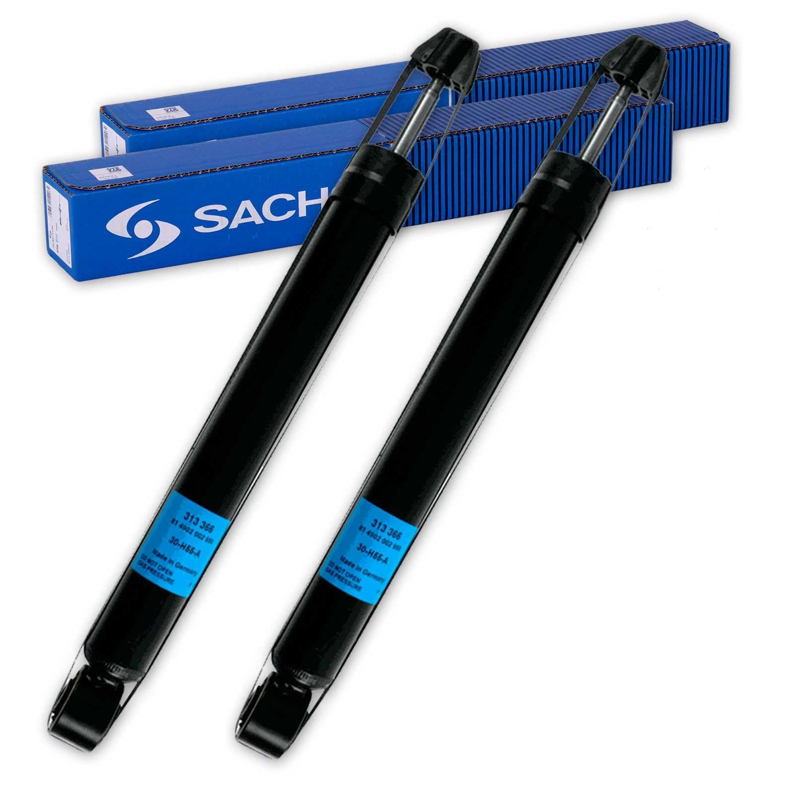 2 Sachs Gas Stoßdämpfer S-Line hinten | 313 366 Kompatibel mit A4 B8 (8K2),A4 B8 Avant (8K5),A5 (8T3),A5 Cabriolet (8F7),A5 Sportback (8TA)