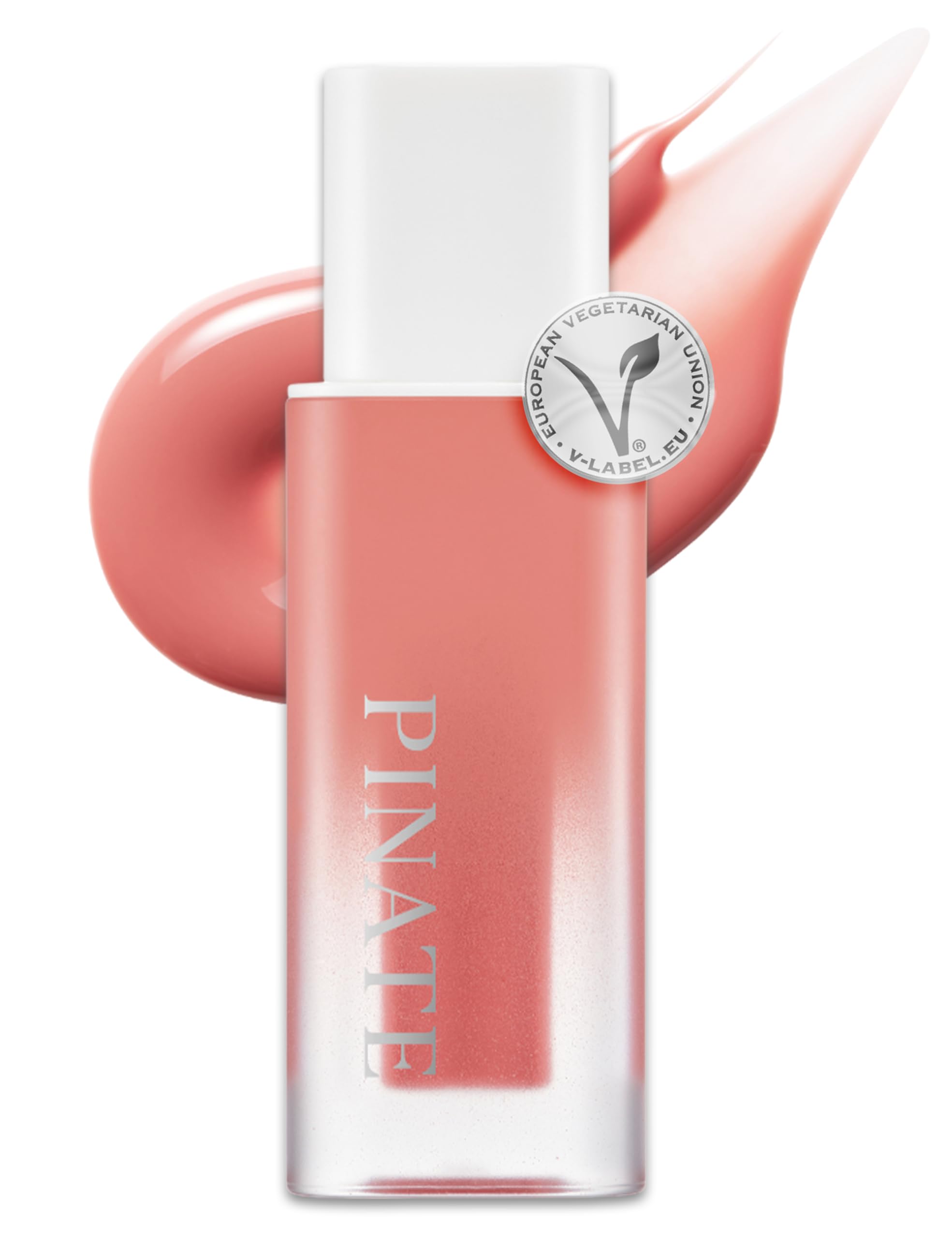 Natural Bloom Korean Lip Plumper Pink Muhly | Moisturizing Lip Booster Plumping Oil Tint Serum Enriched w/Camellia & Safflower Serum| Non-Irritating Color Changing Lip Oil