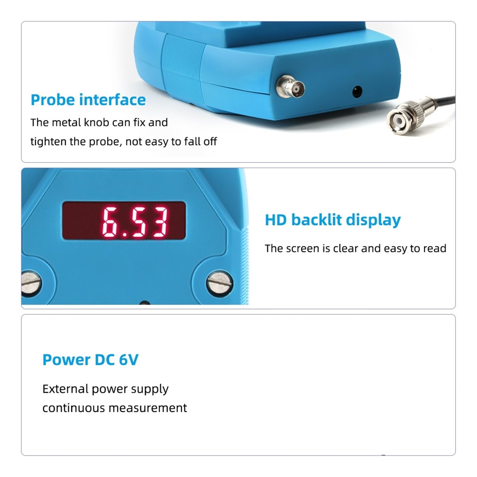 Testeur de qualité l'eau haute précision testeur PH en ligne mètre numérique for le laboratoire d'aquarium piscine Large Plage NuméRique