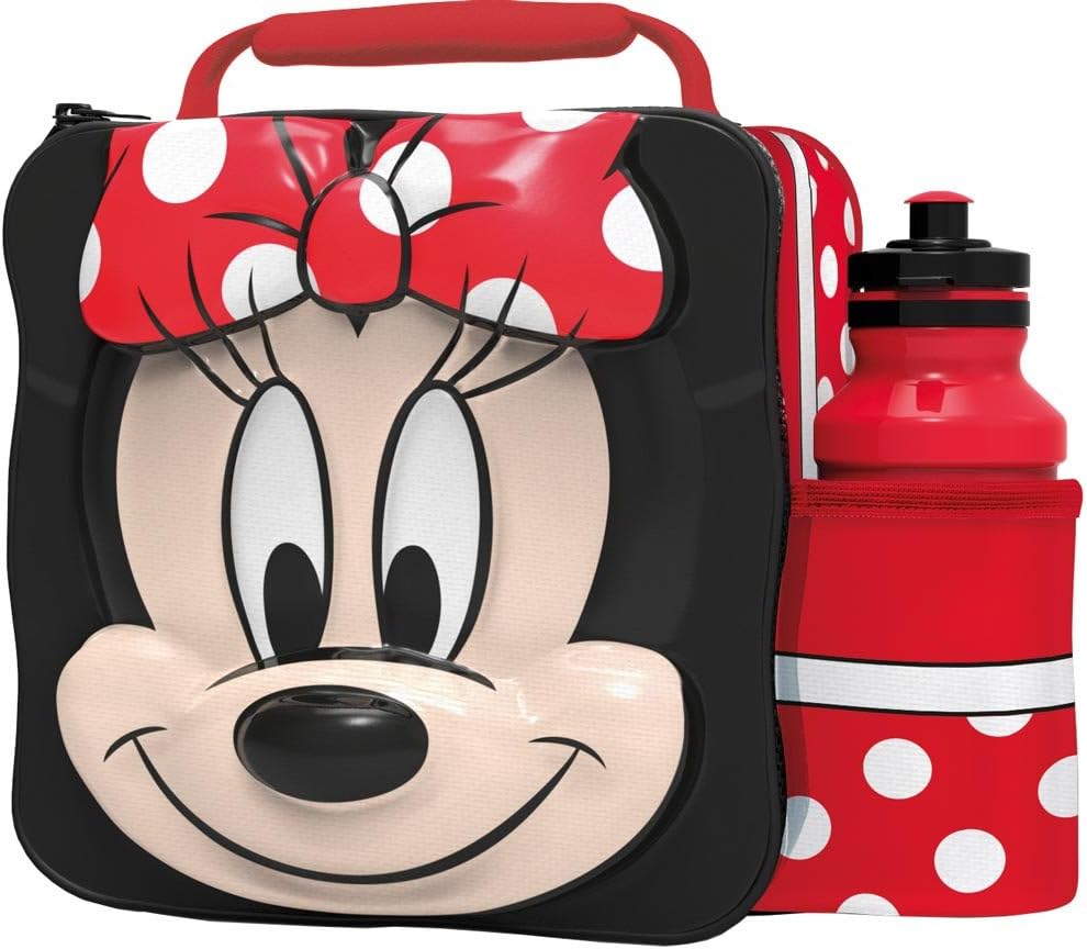 Marvel Character 3D Thermal Lunch Bag (Minnie Mouse)