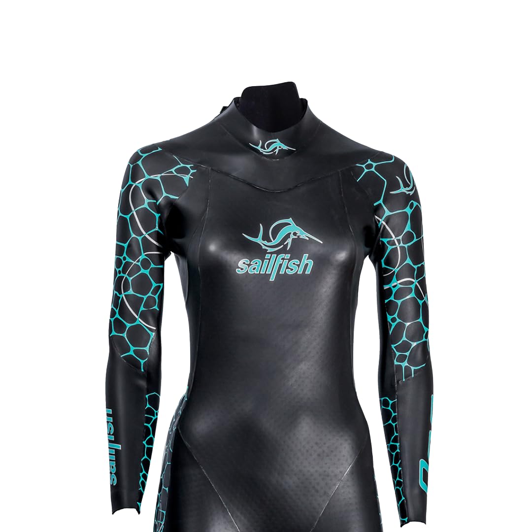 sailfish® Neoprenanzug Damen | Women's One 8 Triathlon Anzug für Athletinnen | Auftriebsstarker Wettkampfanzug mit Aerofloat Max | Ideale Wasserlage & maximale Effizienz