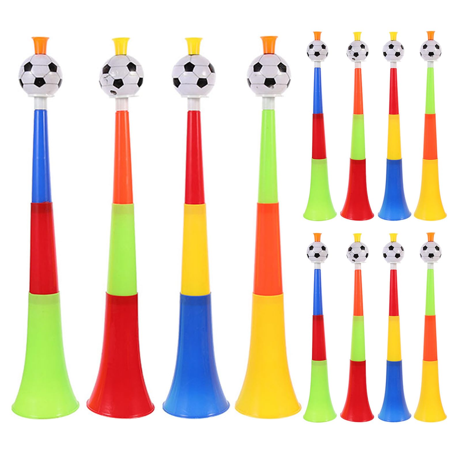 Veemoon 12 bocinas para juegos de fútbol, ​​escuelas y deportes, ideales