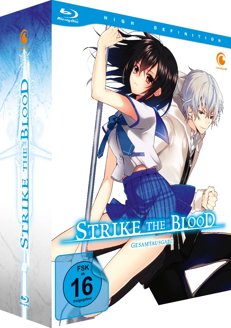 Strike the Blood Staffel 1 Gesamtausgabe Bluray Box (3 Blurays)