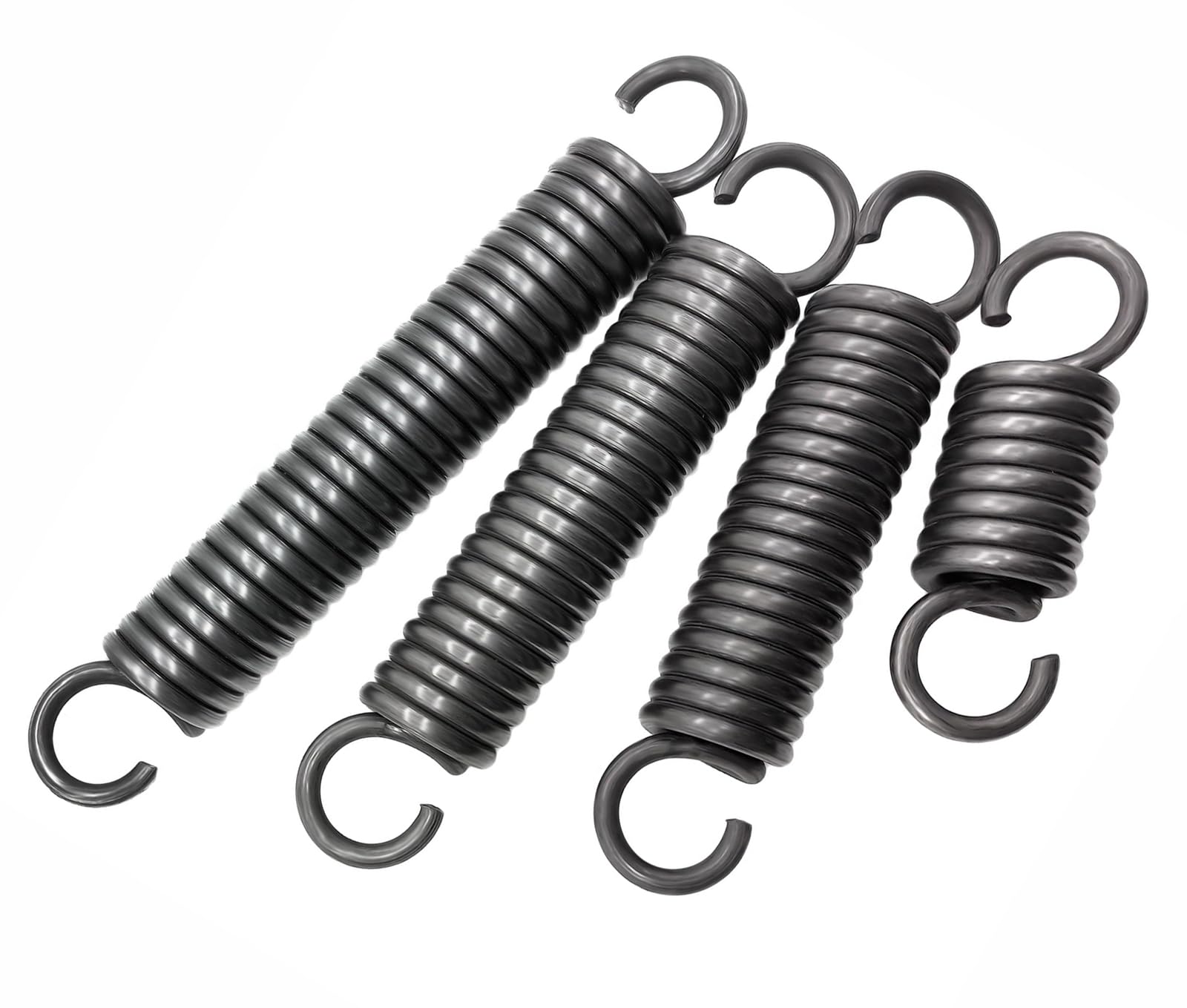 Zugfeder Stahlfeder 4x26x110mm - Doppelhaken Spannfeder Für Türen Und Maschinen