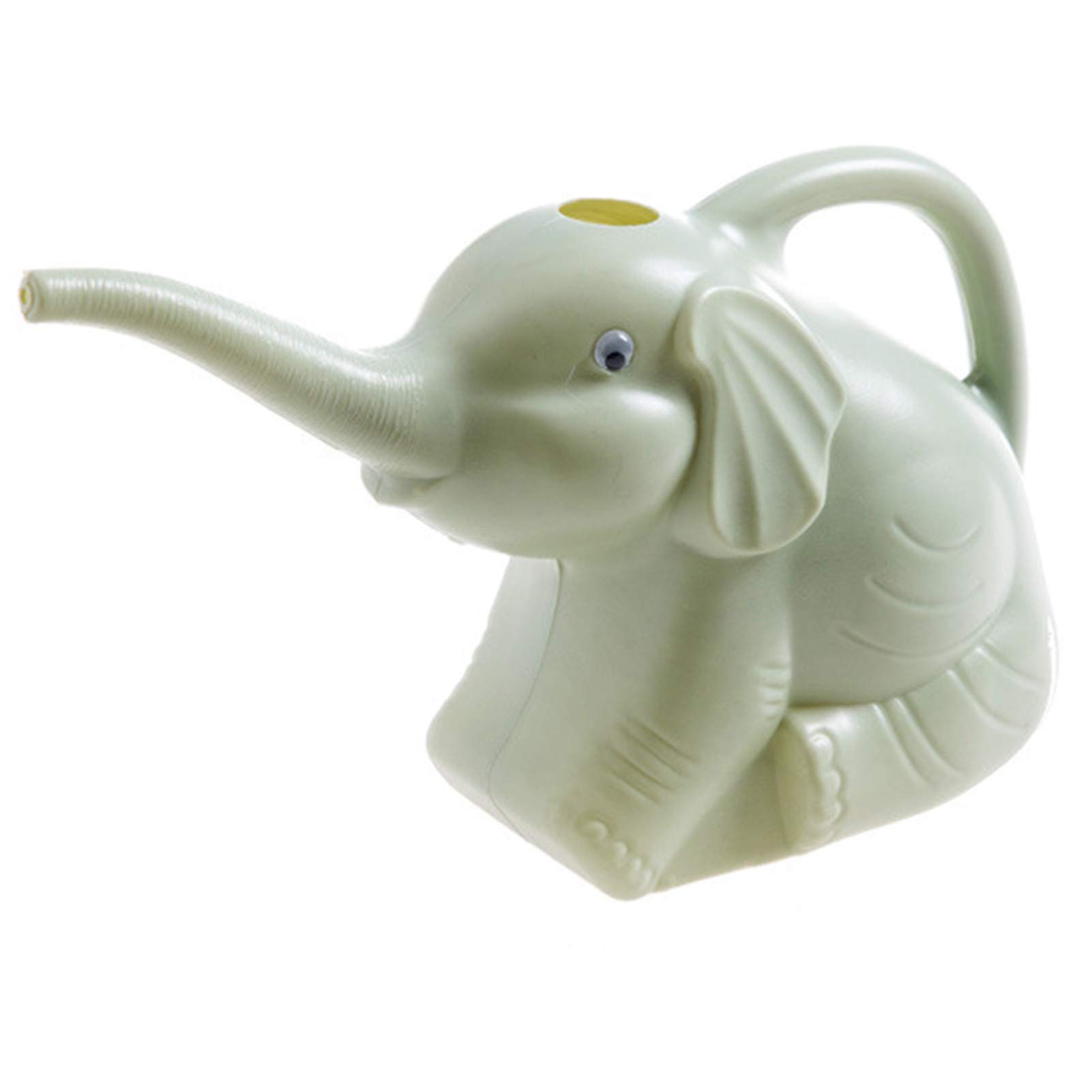 adonpshy Cartoon Elephant Long Nozzle Watering Can Children Household Gardening Tool Lovely Shape Green