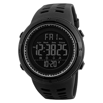 Scarter Digital Boy's and Men's Watch DIG-010 (Black Dial Black Coloured Strap)